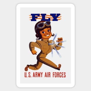 Fly Army Air Forces - WW2 Recruiting Sticker